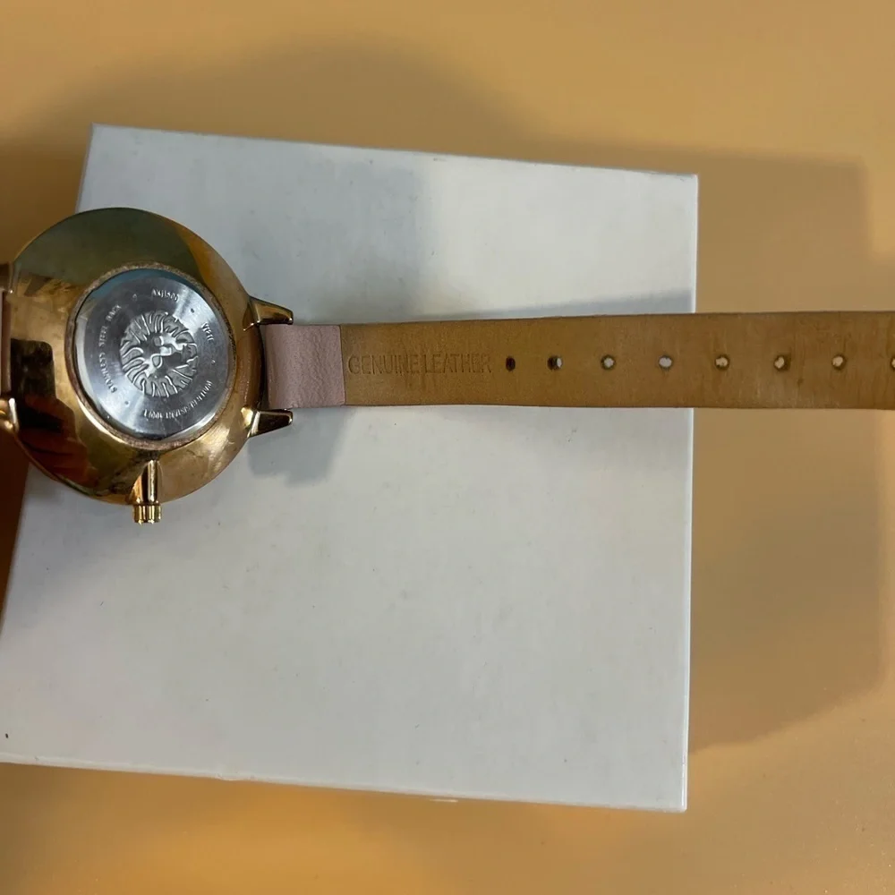 Anne Klein Genuine Leather Watch